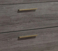 Nightstand Two Tone Antique Gray