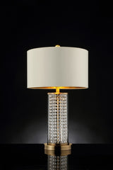 28.75-Inch Pluviam Crystal Table Lamp