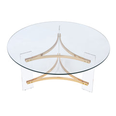 Sosi Coffee Table - Gold Finish