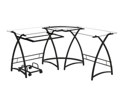 Glass Computer Desk