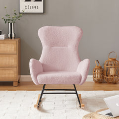 Pink Teddy Rocking Chair