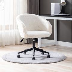 MAICOSY Home Office Desk Chairs Adjustable Swivel Rolling Chair Ergonomic Chair - White