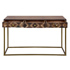 Rustic console table