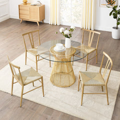 Round dining set