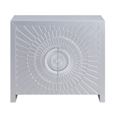 Cicero Console Table - Platinum Finish