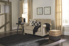 Sweed Valley Casual Pouf Natural/Black