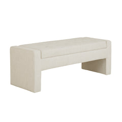 Gillian Storage Bench - Cream