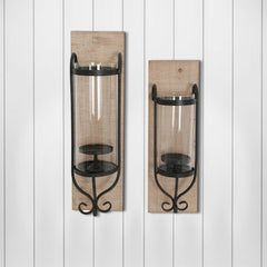 Wood Candle Holder