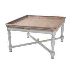 French Country Square Coffee Table