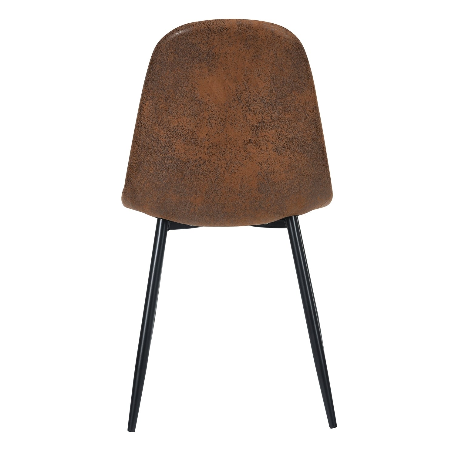 Scandinavian velvet chairs - Suede Brown (Set of 4)