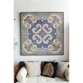 48"x48" Large Wall Art Panel, Square Wall Decor