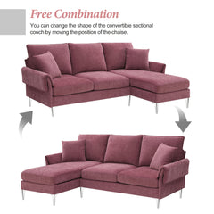 Dark Pink Sofa