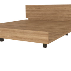 Modern Queen Bed Frame Pine - Beige