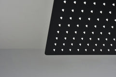 Matte Black Bathroom Luxury Combo Set Ceiling Mounted Rainfall