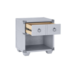Nightstand 1 Drawer - Gray