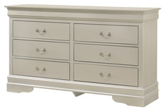 Glory Furniture Louis Phillipe - Silver Champagne