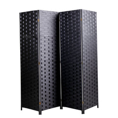 Black Panel Room Divider