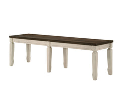 Solid Wooden Bench