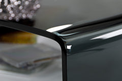 Modern Glass Coffee Table - White