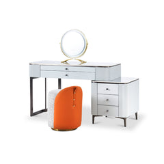 Makeup Vanity 5-Drawer Dressing Table Set