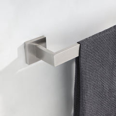 4-Piece Bathroom Hardware Set - Brushed Nickel