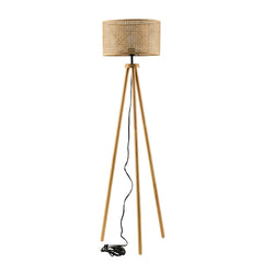 Sulawesi Rattan 58.5" Floor Lamp - Natural