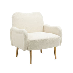 Teddy Accent Chair with Metal Feet