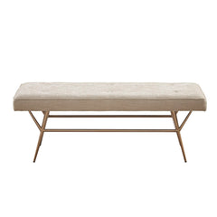 Tinsley Accent Bench - Tan
