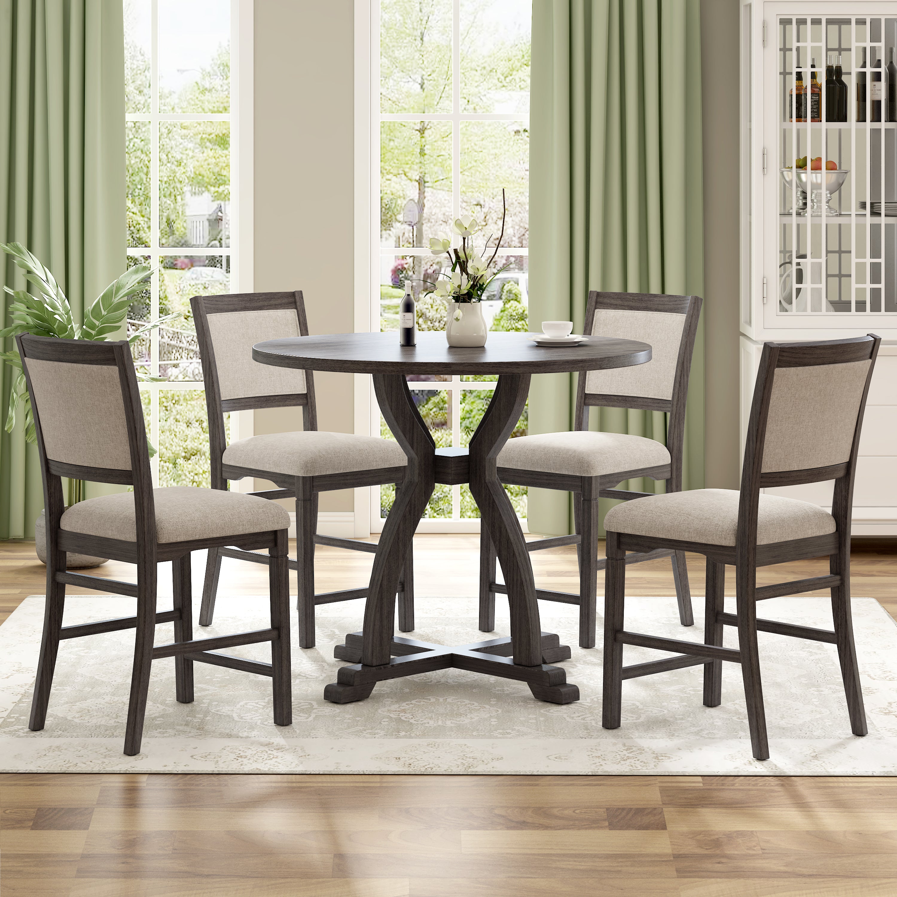 Farmhouse 5-Piece Dining Set