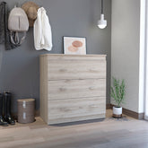 3-Drawer Dresser - Light Grey