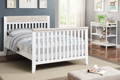 White/Natural4-in-1 Convertible Crib