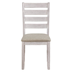 Design Dining Room Side Chairs (Set of 2) - Grayish White Finish