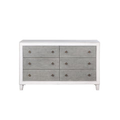 Rustic Dresser - Gray & White Finish