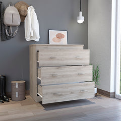 3-Drawer Dresser - Light Grey