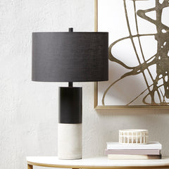 Fulton Concrete Table Lamp - Black