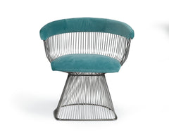 Brushed Silver Dining Chair