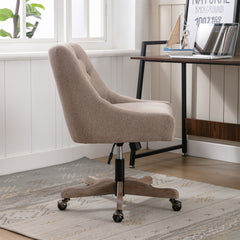 Swivel Shell Chair - Brown