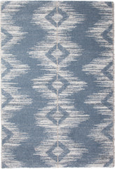 Blue/ Beige/ Ivory Area Rug 8x10
