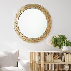 María Wall Mirror - Natural
