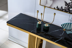 modern console table