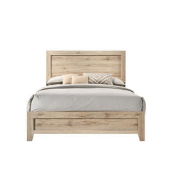 Miquell Eastern King Bed - Natural