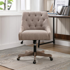 Swivel Shell Chair - Brown