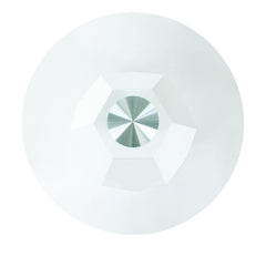 White High Gloss & Clear Glass Coffee Table