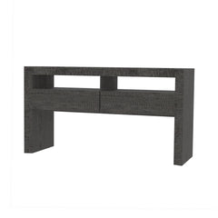 Modern Farmhouse Buffet Storage Cabinet with Drawers - Dark Grey