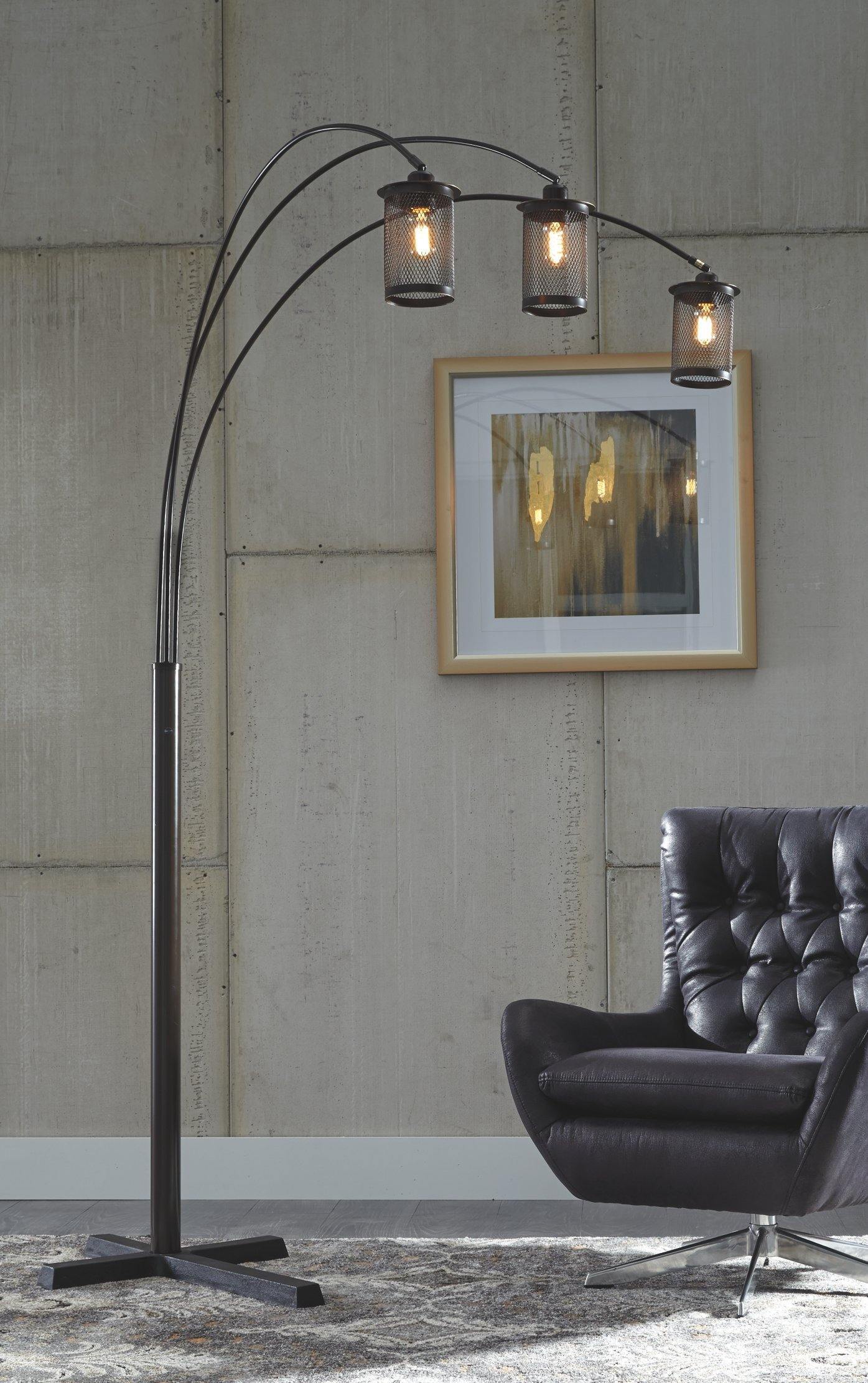 Bronze Metal Floor Lamp