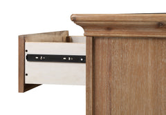 6 Drawer Double Dresser Biscotti