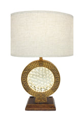 Antique Table Lamp - Brown