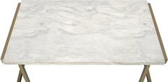 Coffee Table in Faux Marble