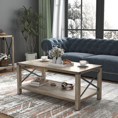 2-tier coffee table