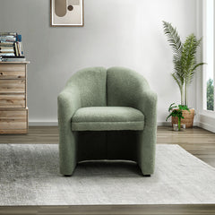 César Barrel Chair - Sage Green
